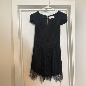 L'ATISTE Black Lace jumpsuit romper